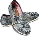 Thumbnail for your product : Toms Toms+ grey serpentine women's classics