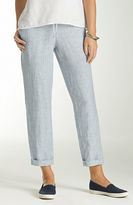 Thumbnail for your product : J. Jill Blue water striped pants