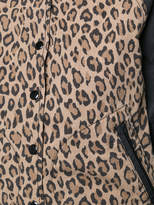 Thumbnail for your product : R 13 leopard print bomber jacket