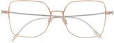 Thumbnail for your product : Jimmy Choo Oversized Frame Glasses