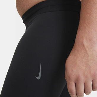 Nike Men's Yoga Dri-FIT Infinalon 3/4 Tights in Black - ShopStyle Pants