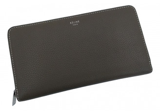 celine green wallet