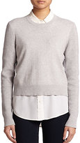 Thumbnail for your product : Equipment Shirley Cotton & Cashmere Sweater