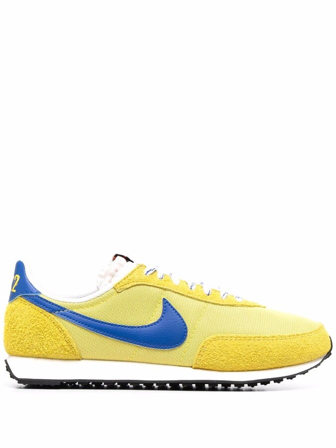 blue yellow nikes