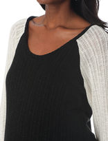Thumbnail for your product : A Pea in the Pod LNA Long Sleeve Colorblock Maternity Sweater