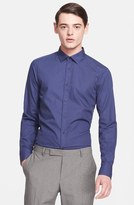 Thumbnail for your product : Z Zegna 2264 Z Zegna Slim Fit Diamond Textured Sport Shirt