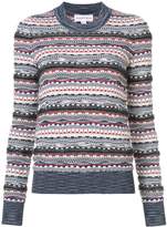 Thumbnail for your product : Carven patterned knit jumper