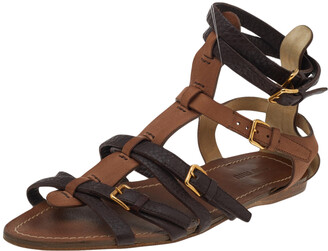 Flat Gladiator Sandals | Shop the world's largest collection of fashion |  ShopStyle UK