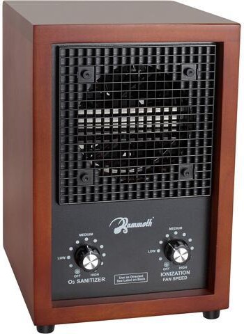 TUKO Ion and Ozone Generator Air Purifier, Ionizer & Deodorizer adjustable up to 3,500 SqFt - Ideal for Dust, Pollen, Pets & Smoke Smell by Mammoth