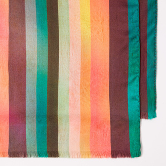 Paul Smith Women's Silk 'Artist Stripe' Scarf