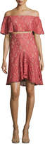Thumbnail for your product : Alexis Braxten Lace Flared Godet Skirt