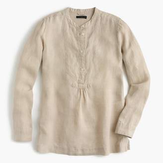 J.Crew Petite popover shirt in Irish linen