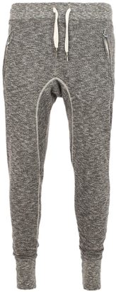 True Religion Grey Marl Tapered Tracksuit Bottoms