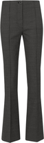 Thumbnail for your product : Helmut Lang Grey Houndstooth Cropped Flare Pants Grey 6