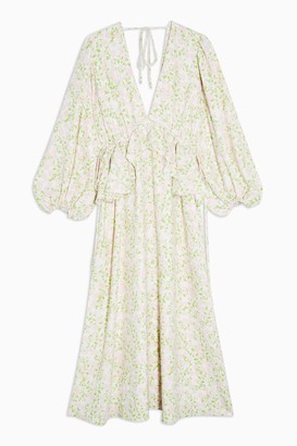 Topshop double v maxi dress Outlet
