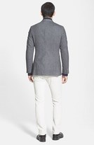 Thumbnail for your product : Vince Leather Placket Knit Cardigan
