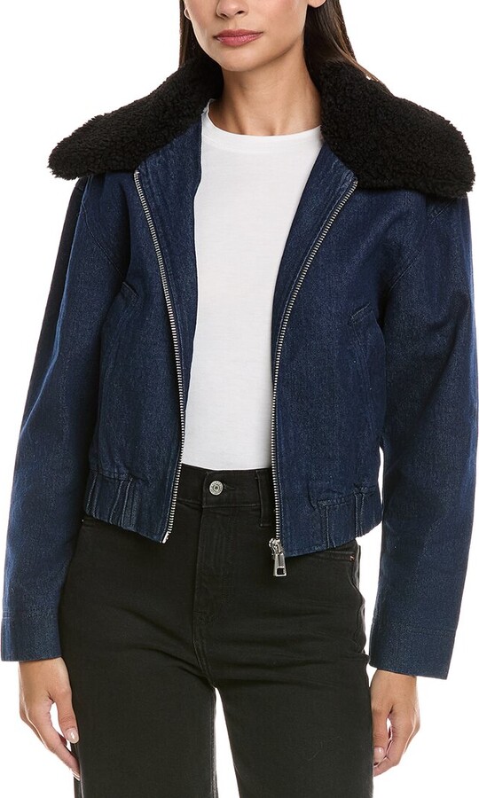 Apparis Carine Denim Bomber