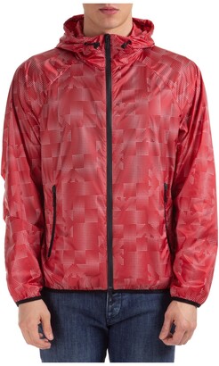 armani all over print jacket