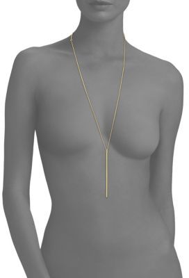 Vita Fede Mini Crystal Bar Pendant Necklace