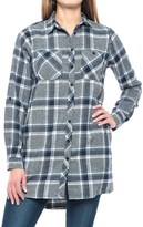 Thumbnail for your product : Maison Coupe Grindle Yarn Flannel Tunic Shirt - Long Sleeve (For Women)
