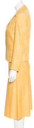 Prada Silk Skirt Suit