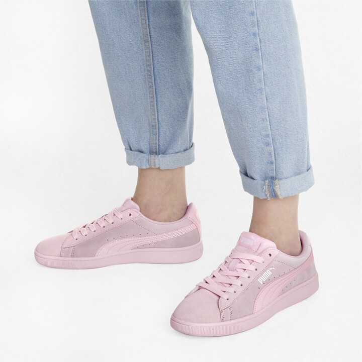 Pink Puma Suede | Shop the world's largest collection of fashion | ShopStyle