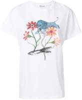 Red Valentino floral print T-shirt 