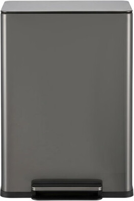 Simpli-Magic 16 Gallon (60L) Infinity Edge Step Trash Can – Kitchen Garbage Can with Slow-Close Lids – Waste & Recycling Bins, Odor Control, Hands-Fre