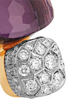 Thumbnail for your product : Pomellato Nudo Solitaire 18-karat Rose Gold, Amethyst And Diamond Earrings