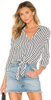 Thumbnail for your product : superdown Carrie Button Up Blouse