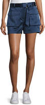 Thumbnail for your product : Theory Vasilica Vintage Satin Shorts