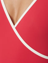 Thumbnail for your product : Solid & Striped Raspberry Ballerina Crossover Swimsuit
