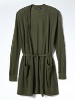 Thumbnail for your product : Banana Republic Merino Belted Open Front Cardigan