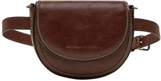 Brunello Cucinelli Leather Shoulder and Belt Bag