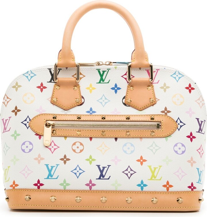 Louis Vuitton x Takashi Murakami 2006 pre-owned Monogram Speedy Handbag -  Farfetch
