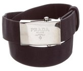 Thumbnail for your product : Prada Nylon Logo Belt
