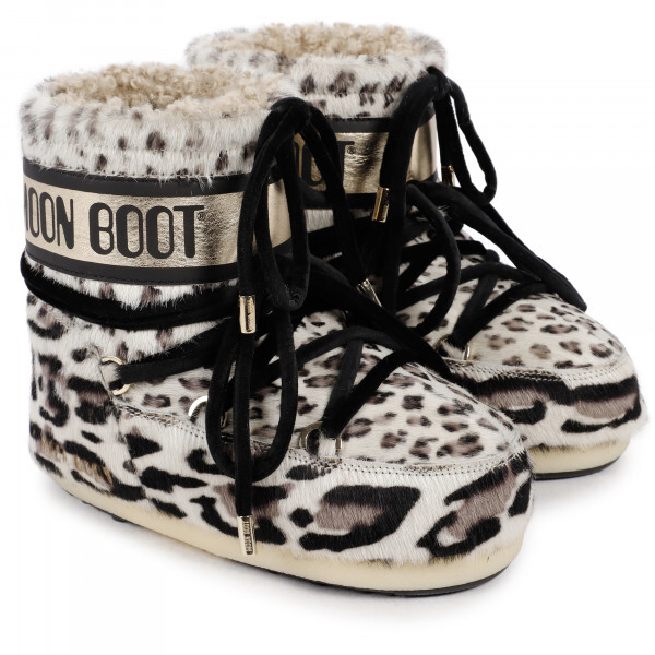 moon boots leopard