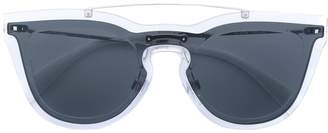 Valentino Eyewear Garavani Rockstud embellished D-frame sunglasses