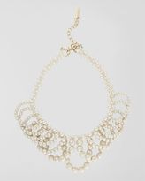 Thumbnail for your product : Jaeger Pearl Loop Collar Necklace