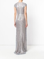 Thumbnail for your product : Galvan Estrella sequinned cap sleeve dress