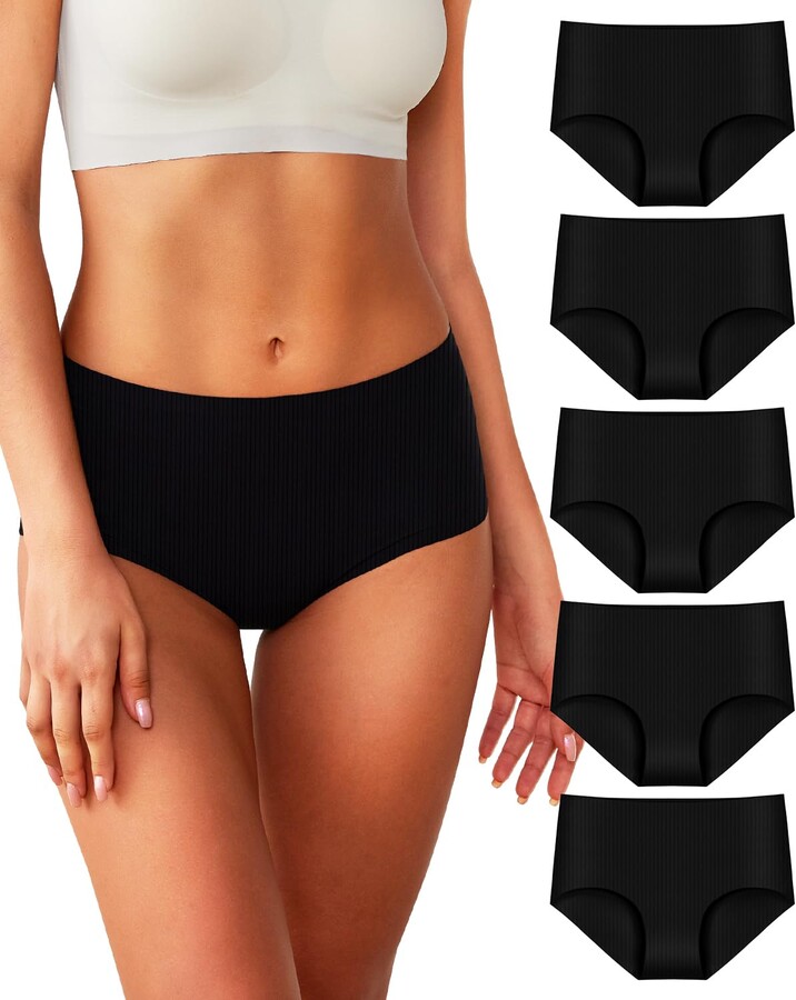 Reshinee Women's Underwear Breathable Full Briefs Soft Panties