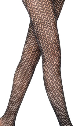 Stems Micro Wave Fishnet Tights