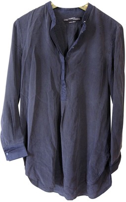 AllSaints \N Grey Silk Leather jackets