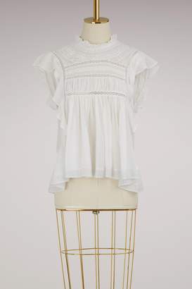 Etoile Isabel Marant Cotton Vivia blouse