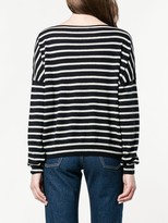 Thumbnail for your product : Vince Cashmere Knitted Stripe Top