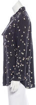 Thumbnail for your product : Equipment Silk Star Print Top