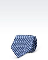 Thumbnail for your product : Giorgio Armani Silk Tie With All Over Logo