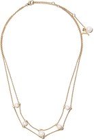 Thumbnail for your product : Yoko London 18kt yellow gold Trend Freshwater pearl and diamond necklace