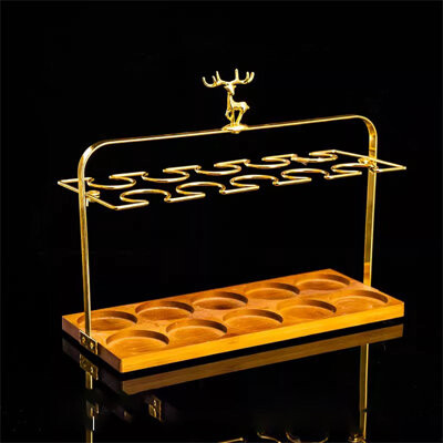 Mercer41 Golden Luxury Wine Glass Rack