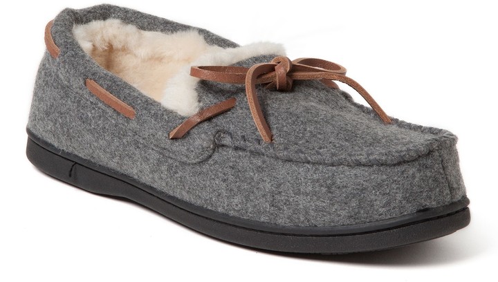 women's dearfoam moccasin slippers